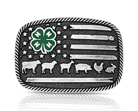 Montana Silversmiths® 4-H Livestock Buckle