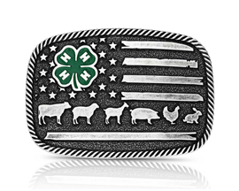 Montana Silversmiths® 4-H Livestock Buckle