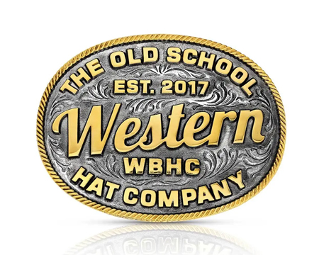 Montana Silversmiths® Western Way Whiskey Bent Buckle