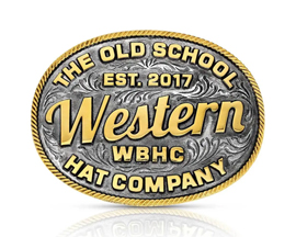 Montana Silversmiths® Western Way Whiskey Bent Buckle
