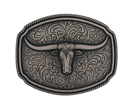 Montana Silversmiths® Longhorn Soul Buckle