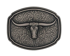 Montana Silversmiths® Longhorn Soul Buckle