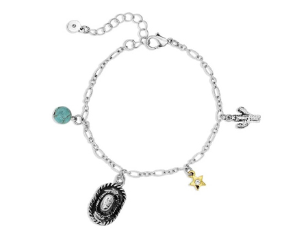 Montana Silversmiths® Light Hearted Charm Bracelet