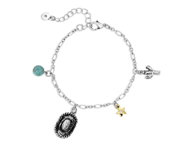 Montana Silversmiths® Light Hearted Charm Bracelet