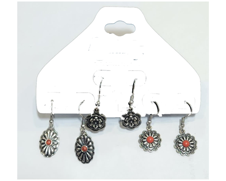 Montana Silversmiths® Western Blossoms Earring Set