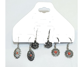 Montana Silversmiths® Western Blossoms Earring Set