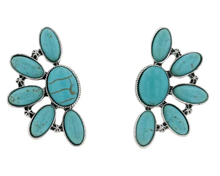 Montana Silversmiths® Turquoise Trinket Earrings