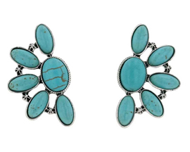 Montana Silversmiths® Turquoise Trinket Earrings