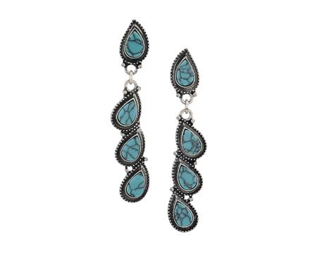 Montana Silversmiths® Turquoise Drop Earrings