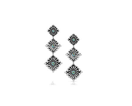 Montana Silversmiths® Ready For The Show Turquoise Earrings