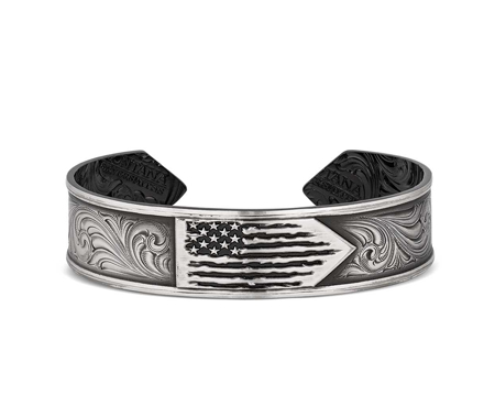 Montana Silversmiths® American Made Flag Cuff