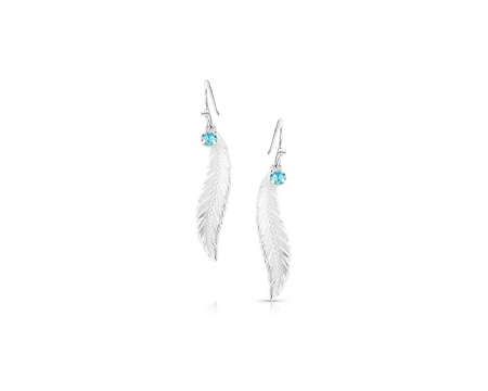 Montana Silversmiths® Silver Feather Dangle Earrings