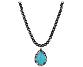 Montana Silversmiths® Mountain Drop Beaded Necklace