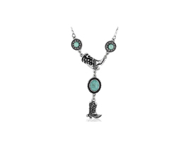 Montana Silversmiths® Dancing Shoes Necklace