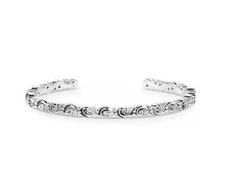 Montana Silversmiths® Windblown Elegance Crystal Bracelet