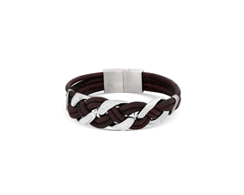Montana Silversmiths® Men's Rustic Braided Bracelet