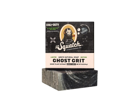 Dr Squatch® Men's Bar Soap - Ghost Grit