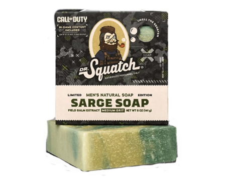 Dr Squatch® Men's Bar Soap - Sarge Soap