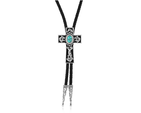 Montana Silversmiths® Everlasting Faith Cross Bolo Tie