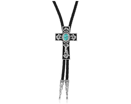 Montana Silversmiths® Everlasting Faith Cross Bolo Tie