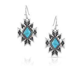 Montana Silversmiths® Turquoise Star Pendant Earrings