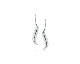 Montana Silversmiths® Breaking Trail Feather Earrings