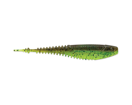 Crush City® Rapala Crush City Freeloader Swimbait - Green Pumpkin Chartreuse Pepper