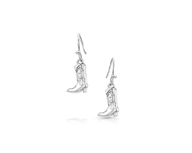 Montana Silversmiths® Sculpted Cowboy Boot Earrings