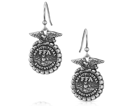 Montana Silversmiths® FFA Emblem Earrings