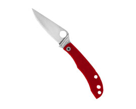 Spyderco® Honeybee Red G10