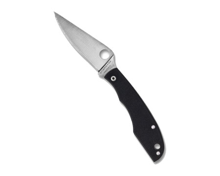 Spyderco® Grasshopper Black G10