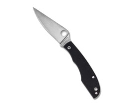 Spyderco® Grasshopper Black G10