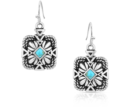 Montana Silversmiths® Desert Sage Turquoise Earrings