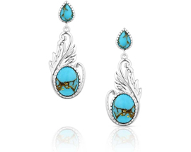 Montana Silversmiths® Turquoise Breeze Earrings