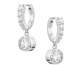 Montana Silversmiths® Dew Drop Crystal Earrings