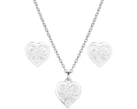 Montana Silversmiths® Pure Heart Jewelry Set