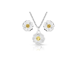 Montana Silversmiths® Classic Flowers Jewelry Set