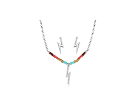 Montana Silversmiths® Colorstruck Lightning Bolt Jewelry Set