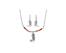 Montana Silversmiths® Colorstruck Cowboy Boot Jewelry Set