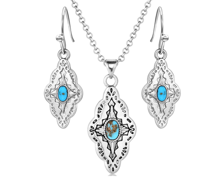 Montana Silversmiths® Montana Skies Turquoise Jewelry Set
