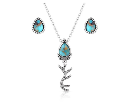 Montana Silversmiths® Kristy Titus Highland Beauty Turquoise Jewelry Set