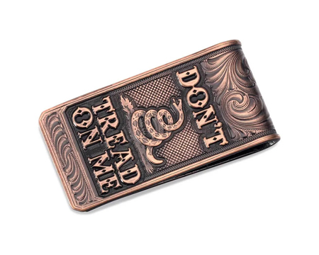 Montana Silversmiths® Money Clip - Don't Tread on Me