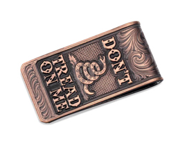 Montana Silversmiths® Money Clip - Don't Tread on Me