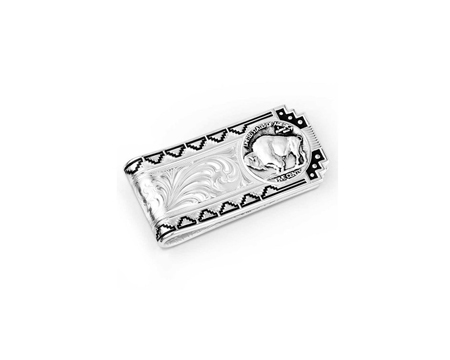 Montana Silversmiths® Silver Buffalo Nickel Money Clip