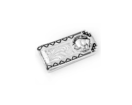 Montana Silversmiths® Silver Buffalo Nickel Money Clip