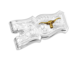 Montana Silversmiths® Open Range Longhorn Money Clip
