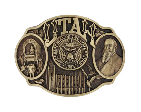 Montana Silversmiths® Utah Buckle