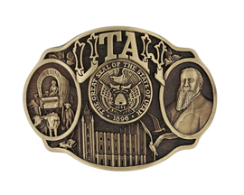 Montana Silversmiths® Utah Buckle