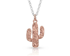Montana Silversmiths® Desert Darling Rose Cactus Pendant