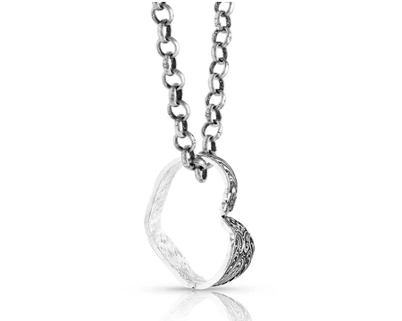 Montana Silversmiths® Antique Spoon Heart Necklace